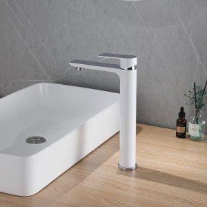 Смеситель ABBER Weiss Insel AF8011W для раковины